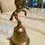 Vintage 70's Brass Unicorn bell Handbell Fantasy Decor w/ Clapper 1 thumbnail