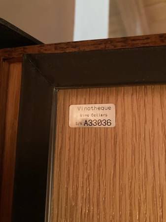 Wine Cellar, Vinotheque Best Offer Accepted 1
