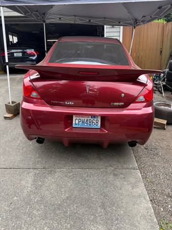 2008 Pontiac G6 GPX - $4,499 (Lake Stevens)63441873967107122