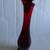Avon Ruby Red Cologne Bottle - Bud Vase with Stopper - Approx. 8.25 in 8 thumbnail