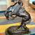 Frederic Remington 22.5" ''Rattlesnake" Bronze Statue on Marble 1 thumbnail
