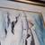 Leslie Myrlis Original Watercolor Painting Framed Winter Landscape 3 thumbnail