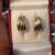Brand New Solid Yellow Gold Hoop Earrings with Studs on the back 2 thumbnail