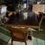Dinning table modern style solid heavy wood color brown 11 thumbnail