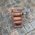 Vintage BoHo rattan wicker wine rack A39 5 thumbnail