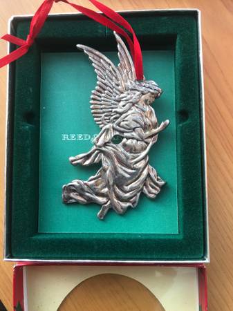 Reed & Barton Sterling Silver Angel Ornament 1