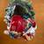 New! Ceramic Cookie Jar Santa With Tree 11.5" 7 thumbnail