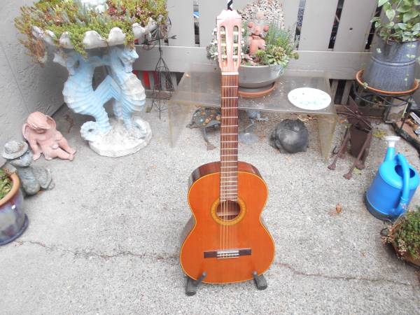 Aria AC-8 Concert Classical Guitar Vintage Made In Japan 1