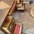 Large wood desk 4 thumbnail