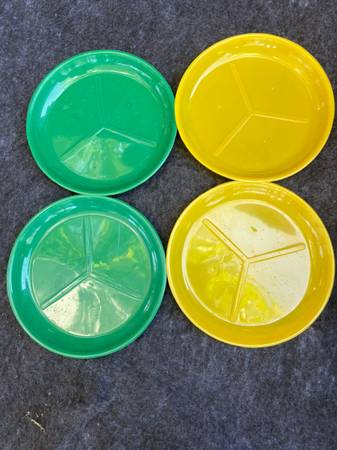 Set of 4 Children's Plates 1