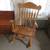 *** SOLID OAK ROCKING CHAIR *** 1 thumbnail