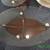 Glass Top Coffee Table with Mahogany Base 4 thumbnail