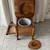 Antique oak commode 4 thumbnail
