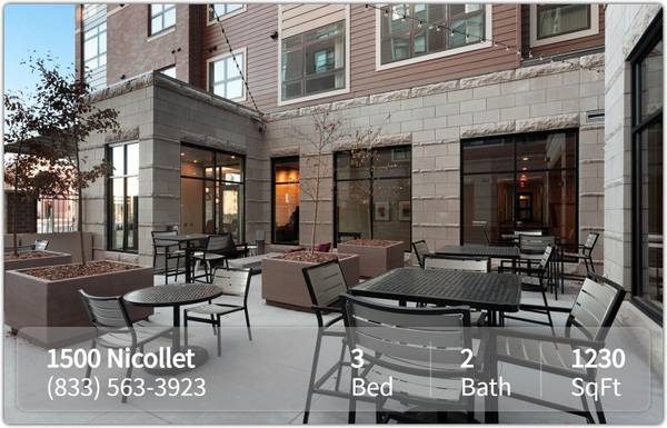 $2,022 / 3br - 1230ft2 - Spacious affordable 1230 sq ft, 3 bed, 2 bath for rent in Minneapolis (Minneapolis - Bryn Mawr Meadows Park)63868814330627121