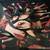 Leaves collage, distinctive as nature Organic art 6 thumbnail