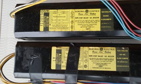 Fluorescent Ballast $3 Each 1