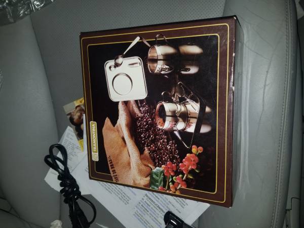 Tramontina Espresso Cup and Saucer Set 18/8 Stainless Double Walled 1