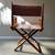 Vintage foldable bamboo director  chair 3 thumbnail