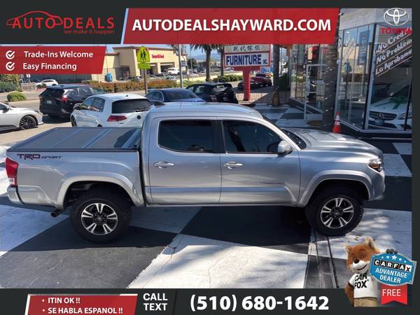 2019 Toyota Tacoma Double Cab TRD Sport Pickup 4D 4 D 4-D 5 ft - $33,999 (Auto Deals)63438506019713124