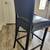 2, Brown faux leather, studded seat bar stools 3 thumbnail