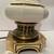 VTG Stiffel MCM Hollywood Regency White Porcelain Brass Table Lamp 3 thumbnail