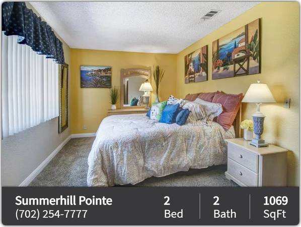 $1,550 / 2br - 1069ft2 - Gorgeous 2 bed / 2 bath! 1069 Sq Ft! Must see! (Las Vegas)63907026805635121