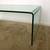 1980s Italian Waterfall Glass Coffee Table 5 thumbnail