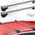 NEW 52" Universal Roof Rack Cross Bars Crossbars Fits Raised Side Rail 1 thumbnail
