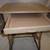 Vintage Metal Drop Leaf Typewriter Stand with Wheels 3 thumbnail