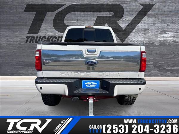 2015 Ford F-350 Super Duty Platinum Crew Cab *F-350 F350* - $34,999 (Sumner, WA)63470612363523124