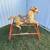 Vintage flexible flyer carousel toy Horse 1 thumbnail
