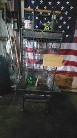 Bird Cages & parrot stand (Wheatfield IN)63844235954819122