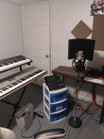 Producción musical y estudio de grabación $25 por canción (Baltimore)63385845325699123