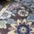 Big MoHawk Home Area Rug Chancellor Brown Flowered Design Used (5-8) 13 thumbnail