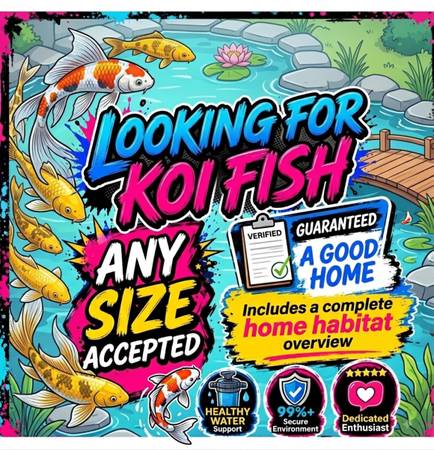Looking for koi FISH 📍 1