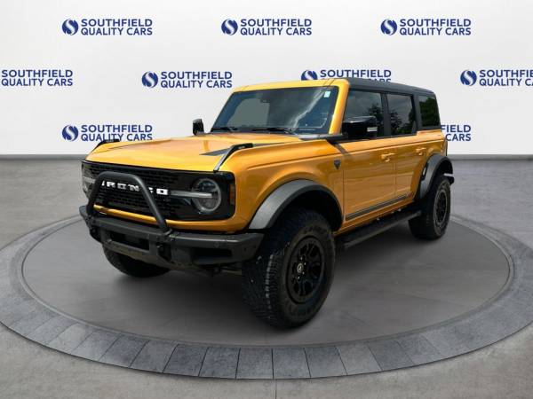 2021 Ford Bronco First Edition suv Cyber Orange Metallic Tricoat - $48,978 (CALL 313-263-7351 FOR AVAILABILITY)63470238528387121
