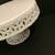 Godinger Regal Cream 9.5” Skirted Pierced Pedestal Cake Stand 5 thumbnail