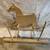 Vintage Handmade Childs Wooden Rocking Horse 11 thumbnail