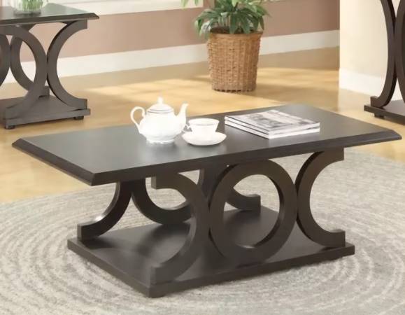 Shelly cappuccino coffee table 1