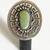 VTG Signed Navajo Lee Brown Heavy Sterling Turquoise Sz 8 Ring 42 gram 1 thumbnail