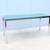 Mid-Century Modern Milo Baughman Glass & Stainless-Steel Desk Table 5 thumbnail