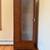 Wood cabinet tall lighted with glass shelves 1 thumbnail