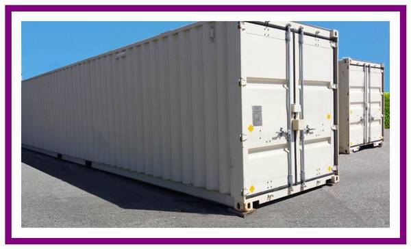 CARGO SHIPPING STORAGE CONTAINER - CONEX CONTAINERS (HC/WWT/CW/1-TRIP) 1