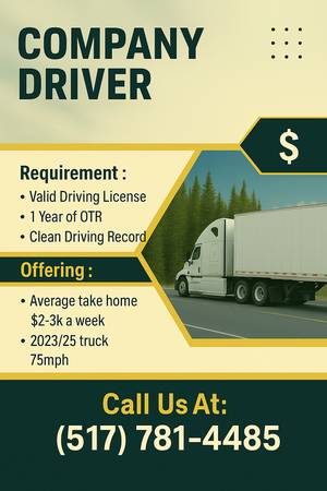 💥💥||| COMPANY DRIVERS & MORE ||| DRY VAN💥💥 1