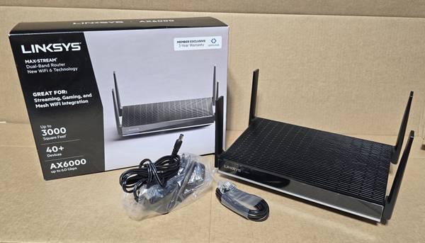 Linksys AX6000 Router 1