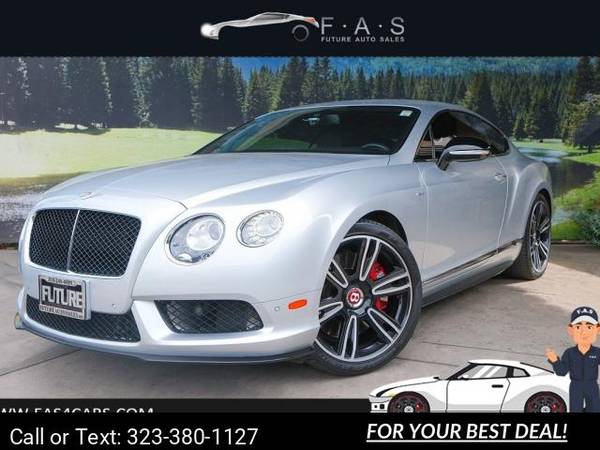 2015 Bentley Continental GT V8 S coupe Silver - $62,995 (CALL 323-380-1127 FOR AVAILABILITY)63624702418689120