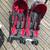 TRAVEL PORTABLE DOUBLE STROLLER SIDE BY SIDE LIKE NEW 1 thumbnail