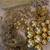 Shiny Gold 90+piece Christmas Decor Lot Fabric Ribbon Stems Ornaments Angels 1 thumbnail