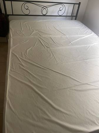 MATTRESS FULL AND QUEEN-BED FRAME FULL -COVER FULL 1