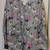 New Scrub HQ Women Size S Scrubs Pattern Top -Gray with Dogs and Bones 1 thumbnail